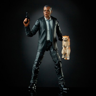 Marvel Captain Marvel 6-inch Legends Nick Fury Figure for Collectors  Kids  Fans