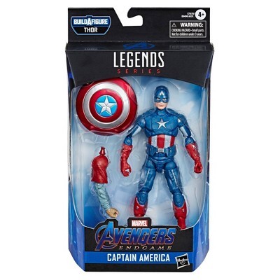 Marvel Legends Series Avengers: Endgame 6  Collectible Figure Captain America