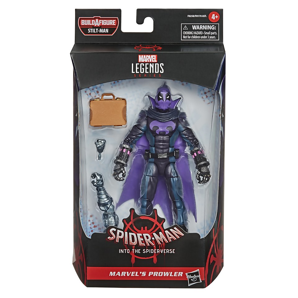 Marvel Spiderman Into the Spiderverse Prowler Action Figure