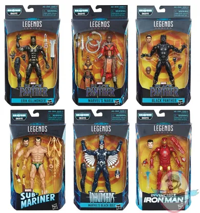 Marvel Legends Black Panther Okoye BaF 6-Set 2017.webp