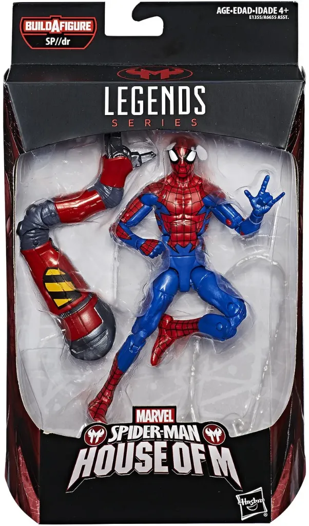 Marvel Legends Sp//dr BAF House of M Spider-man Action Figure