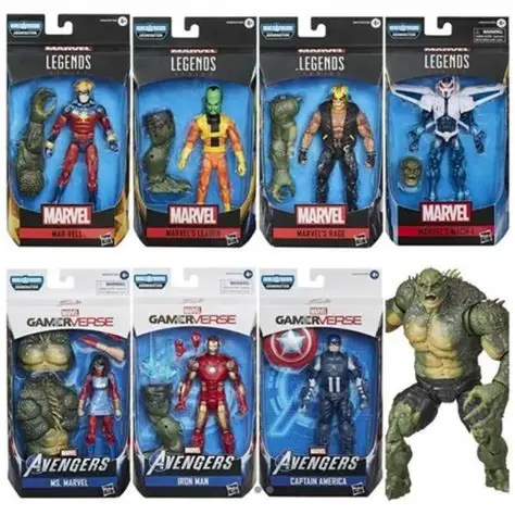 Hasbro Marvel Legends GamerVerse Series AVENGERS GAMERVERSE Complete Set of 7 action figures - 6-inch 2020