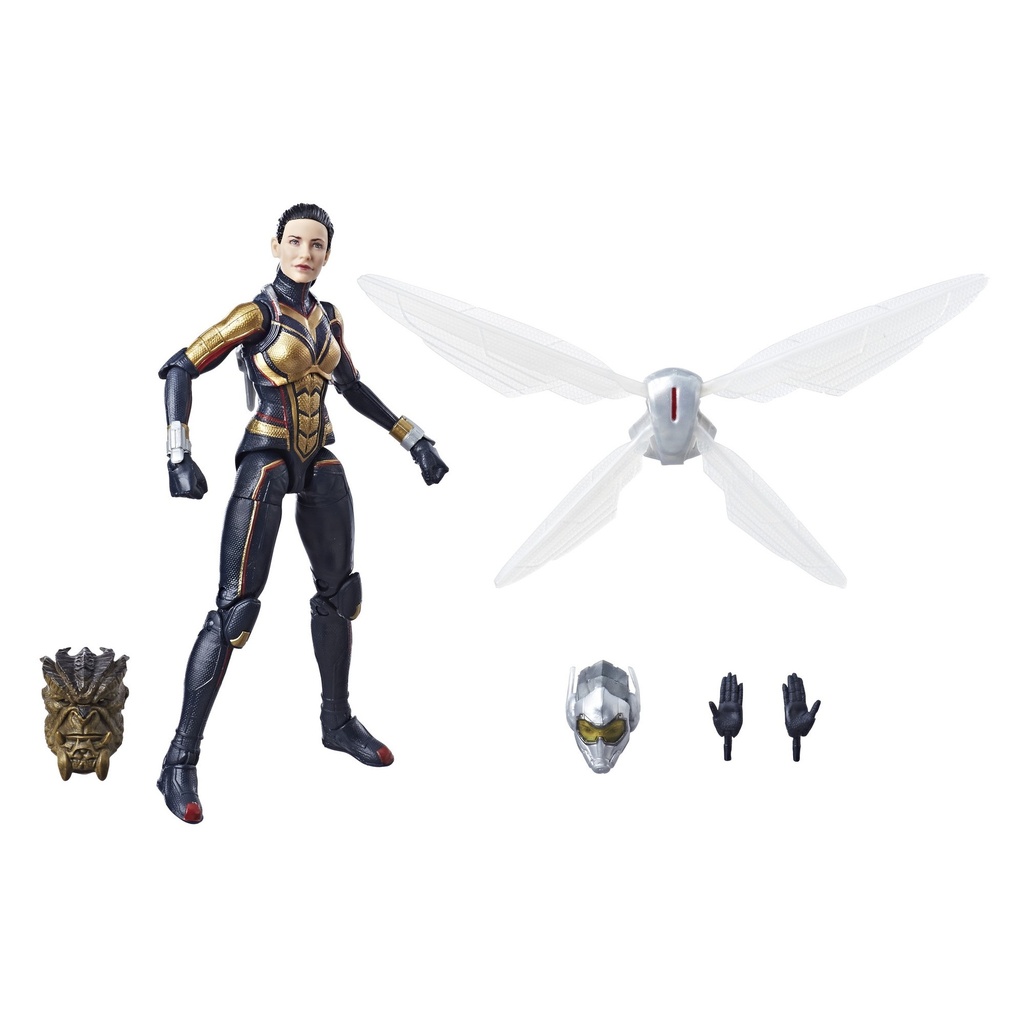 Hasbro Marvel Legends Ant-Man & the Wasp Series E1582 THE WASP (Hope van Dyne) - 6-inch / 15cm action figure - CULL OBSIDIAN BaF Wave 2 - Avengers / MCU Cinematic version