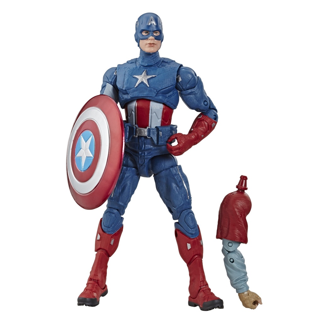 [Thor, iron Patriot, Captain America, Heimdall, Iron Man Mark LXXXV, Valkyrie, Vision] Hasbro Marvel Legends Avengers Endgame Series E7678 CAPTAIN AMERICA (Steve Rogers) 6-inch / 15cm action figure - Fat / Bro THOR BaF Assortment 2019 Wave 5