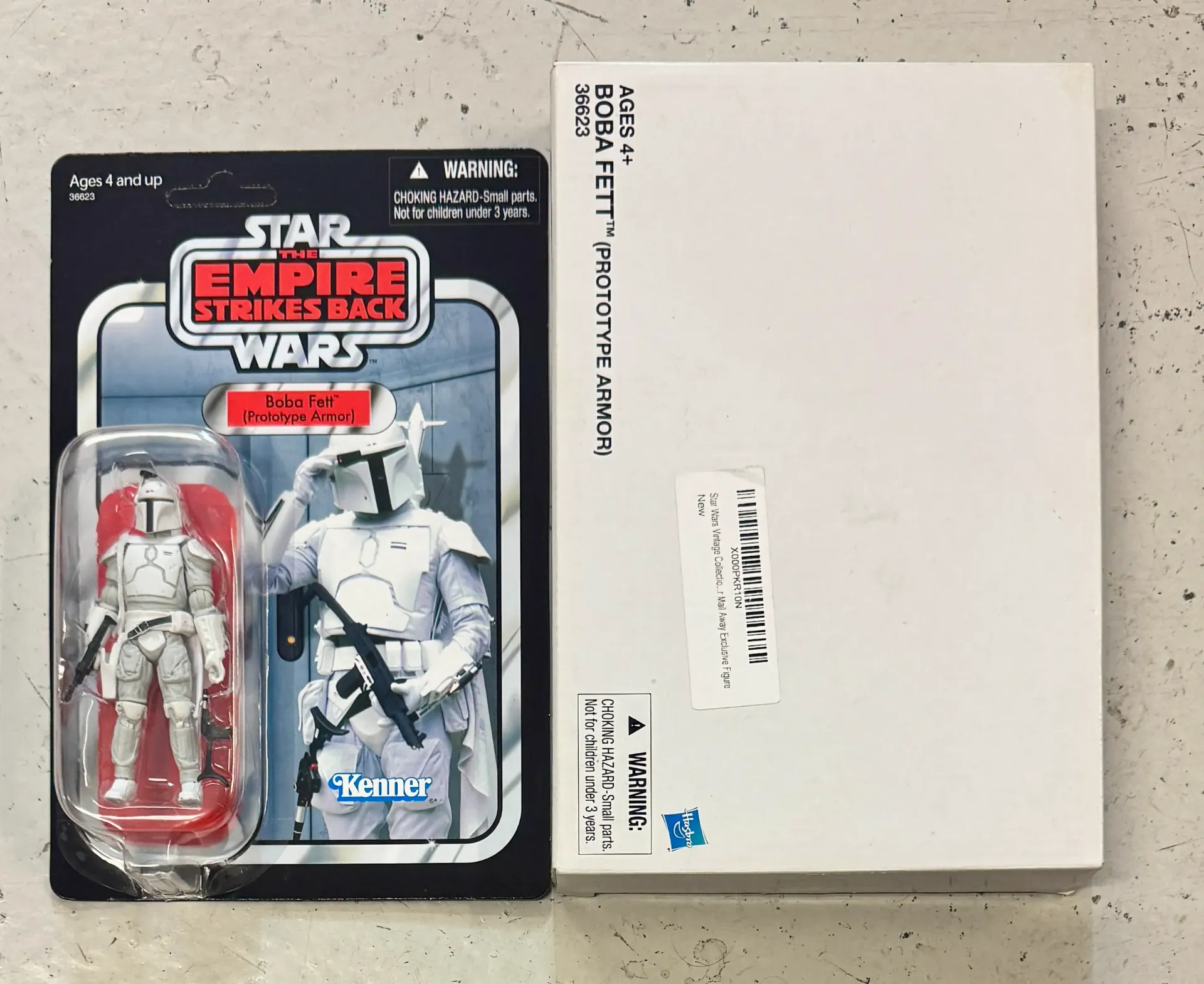 Hasbro Star Wars The Vintage Collection 36623 VC61 Boba Fett Prototype Armor Mail Away Exclusive 3.75-inch / 10cm Action Figure - NSiB, unpunched Card
