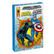 Hasbro Marvel Legends Kenner Tribute F1958 BLACK PANTHER & CAPTAIN AMERICA 3.75" / 10cm Action Figure 2-Pack - Marvel Comics Presents - Avengers F1957 Retro Vintage Assortment