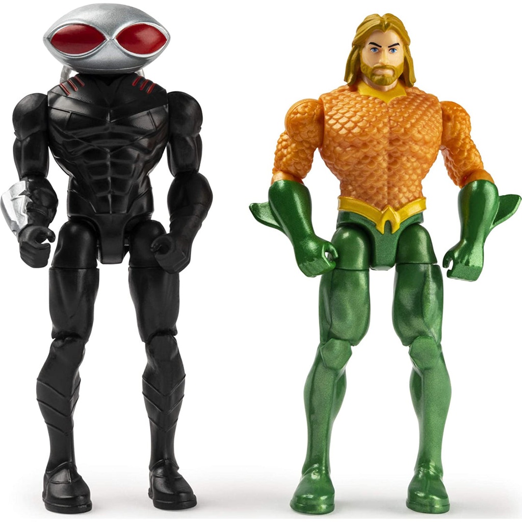 DC Heroes Unite Aquaman Vs Black Manta 4" Figure Battle Pack