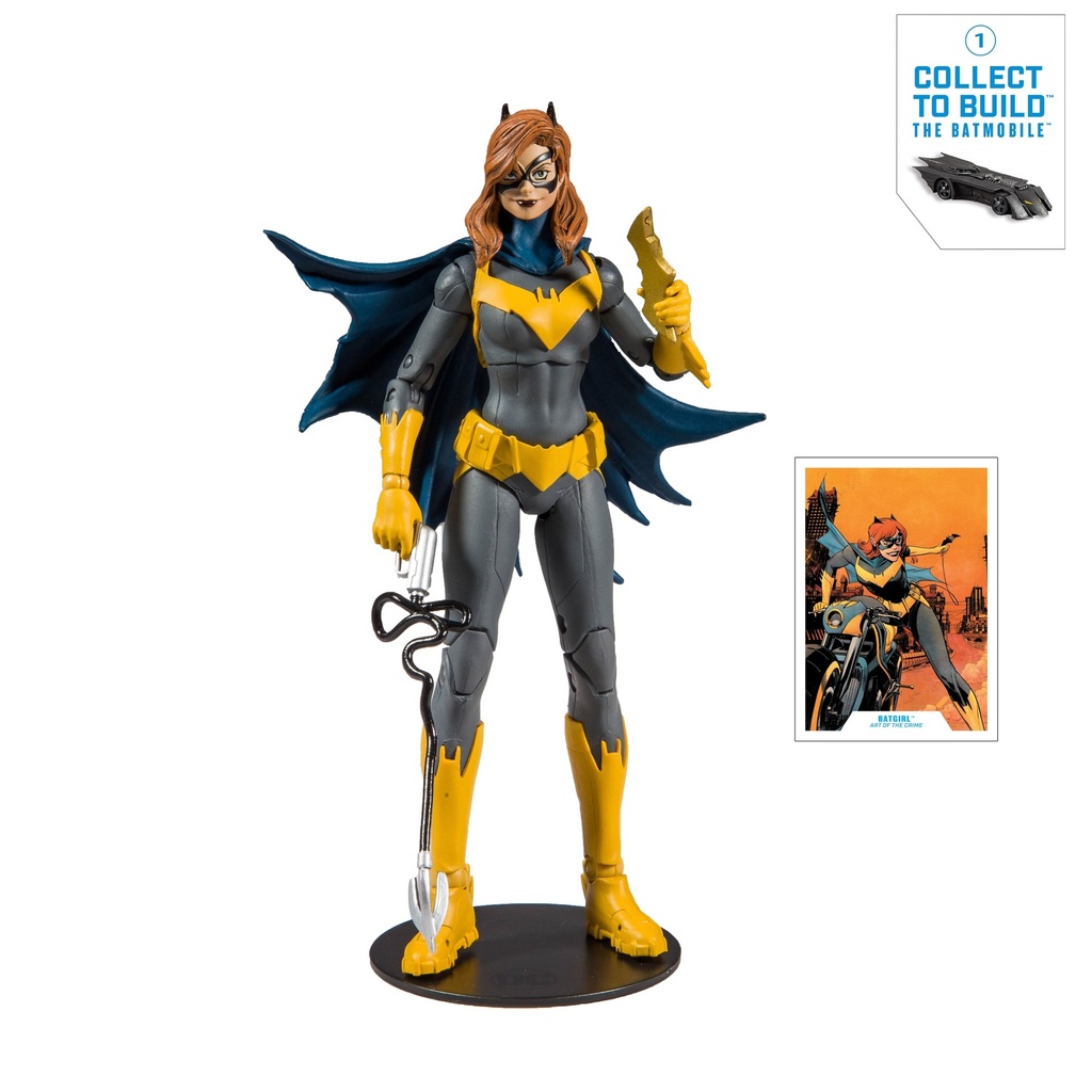 McFarlane Toys DC Multiverse (1 of 3) Collector Edition Build-a-batmobile Bat Girl: Art of the Crime Deluxe 7  Figure