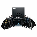 McFarlane Toys - WB 100 DC Multiverse Batman The Ultimate Movie Collection 7in Figure 6pk, Gold Label, Amazon Exclusive