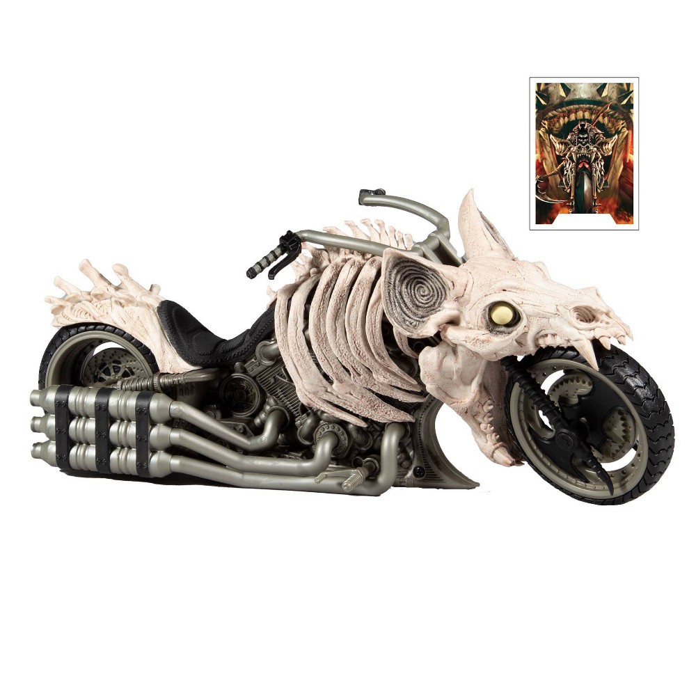 DC Multiverse Dark Nights Death Metal Batcycle Vehicle