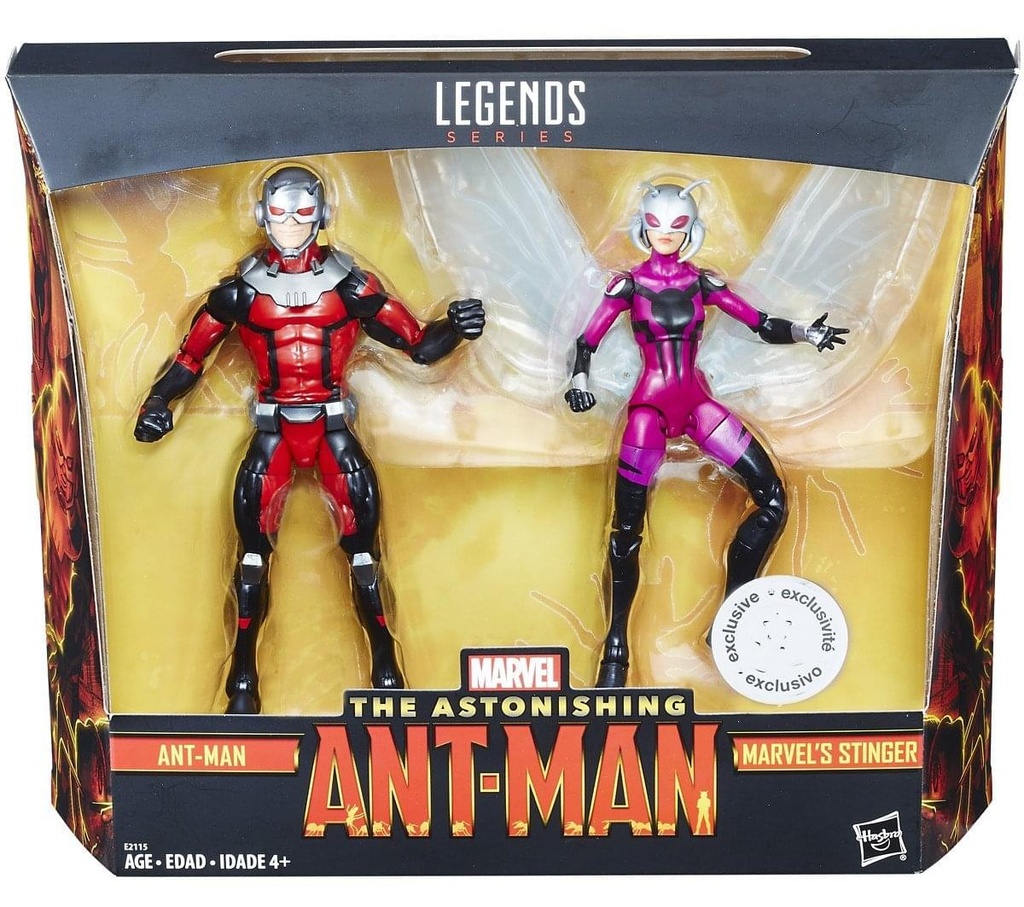 Marvel Legends Ant-Man & Stinger 6-Inch Action Figures 2-Pack