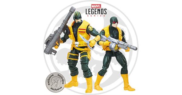 [Captain America, Red Skull, Baron Zemo, S.H.I.E.L.D., Nick Fury, Winter Soldier. Arnim Zola] Marvel Legends Hydra Soldier and Hydra Enforcer Toys R Us Exclusive Action Figure 2-Pack