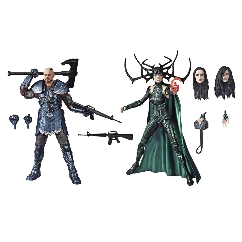 Hasbro Marvel Legends Series Thor Ragnarok Skurge and Hela action figure 2 pack
