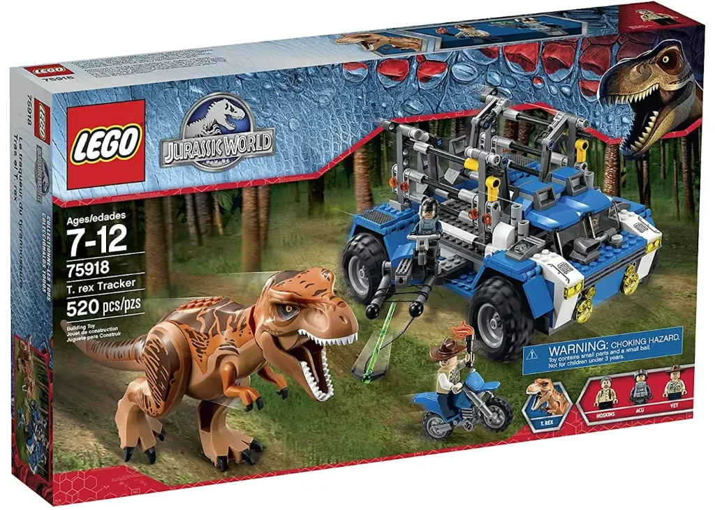 LEGO Jurassic World T. Rex Tracker 75918 - retired set