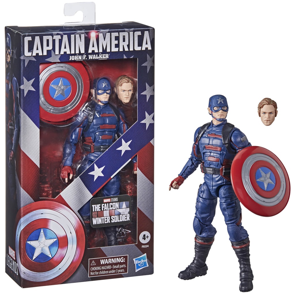 Marvel Legends Series Avengers Captain America: John F. Walker Action Figure