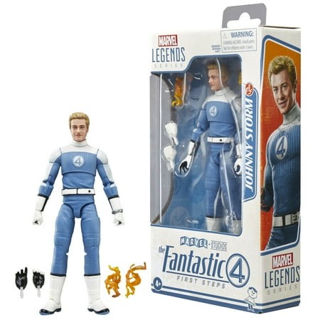 Marvel Fantastic Four: First Steps Johnny Storm 6-in Action Figure