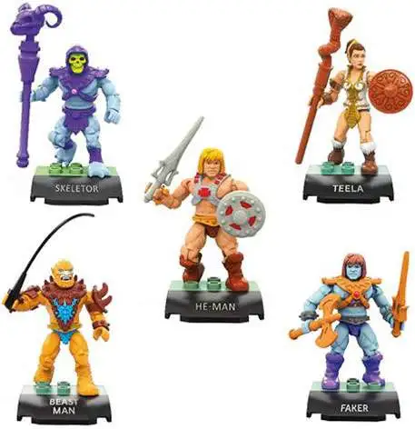 Mega Construx Masters of The Universe Battle for Eternia collection 5 pack