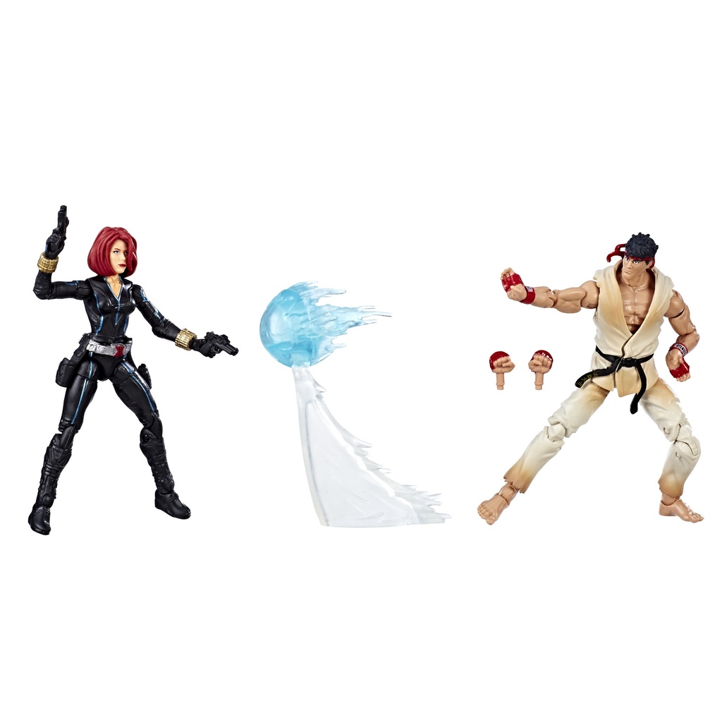 Marvel Gamerverse Marvel Vs. Capcom Black Widow Vs. Ryu 2-pack