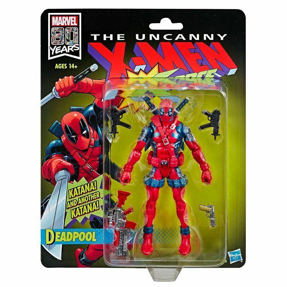 Marvel 80th Anniversary Legends Series X-Force Deadpool Action Figure