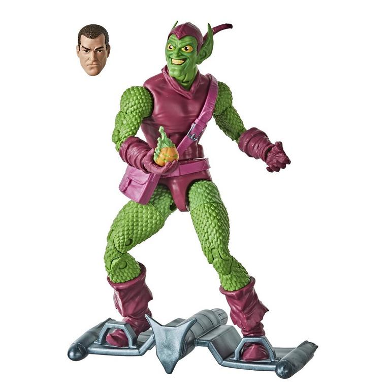 Spider-Man Hasbro Marvel Legends Series 6-inch Collectible Green Goblin Action Figure Toy Retro Collection