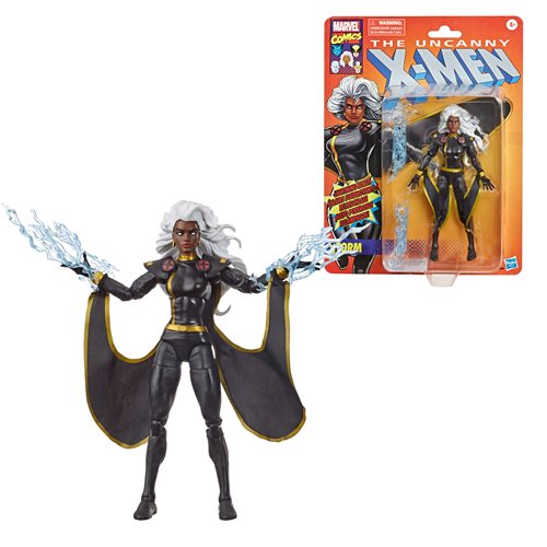 Marvel Legends X-Men Retro Black Outfit Storm 6  Action Figure