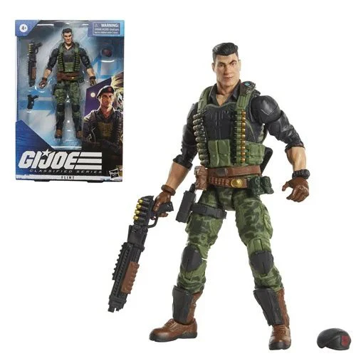 Hasbro G. I. Joe Classified Series Flint Action Figure 26 Collectible Premium Toy with Multiple Accessories 6-Inch Scale with Custom Package Art 6 Inc