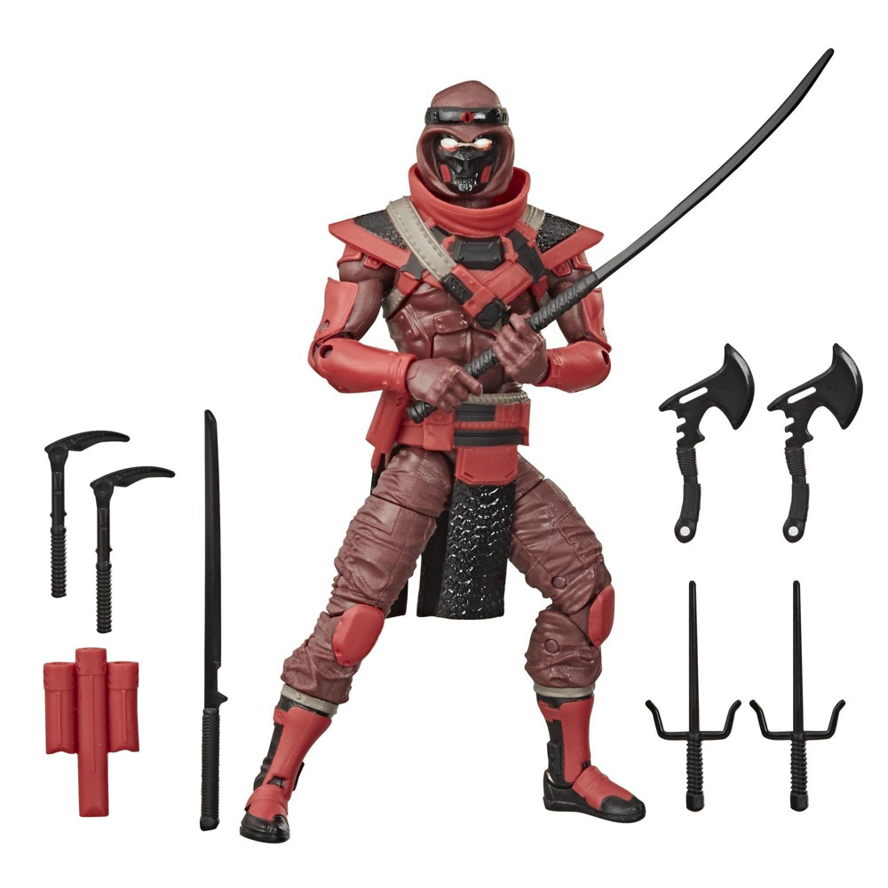 G.I. Joe Classified Series Red Ninja Action Figure  6 Inches
