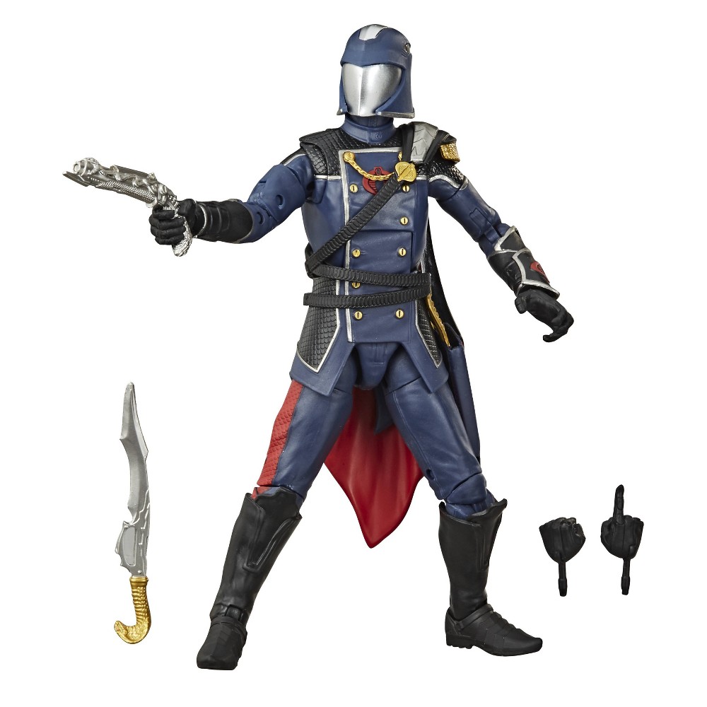Hasbro 06 G. I. Joe Classified Series E8497 COBRA COMMANDER 6-inch / 15cm action figure - with multiple accessories - E8346 Assortment Wave 2