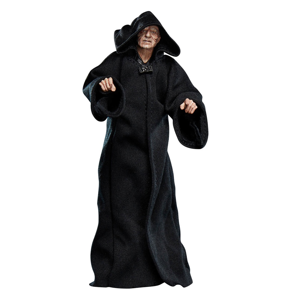 Hasbro Star Wars the Black Series Archive EMPEROR (Sheev) PALPATINE (Darth Sidious) F4366 VG Cond. C8.0 6-Inch / 15cm Action figure - Archive Edition assortment - ****cracked window bubble***