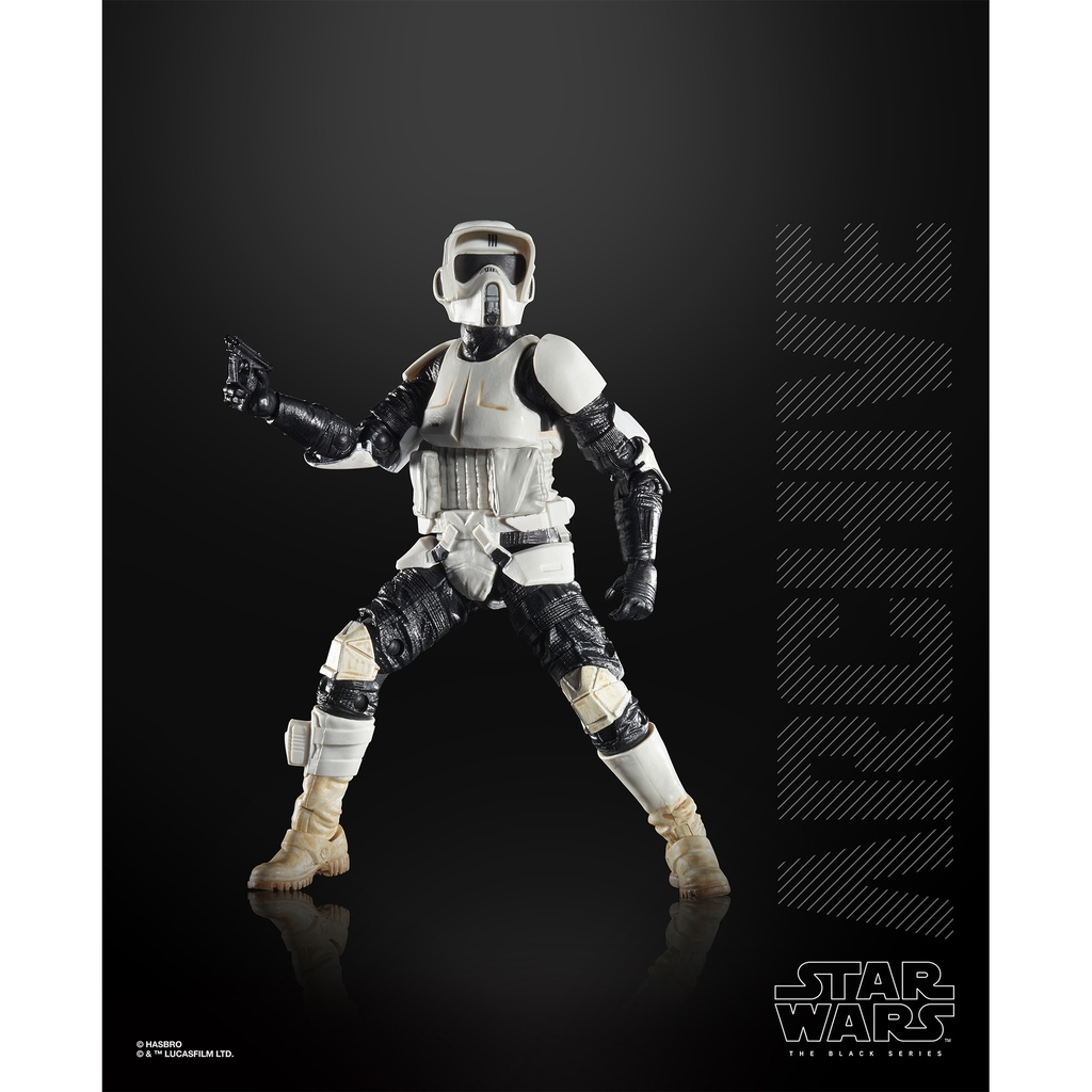 Hasbro Star Wars The Black Series Archive BIKER SCOUT TROOPER 6-Inch / 15cm Scale Action Figure E4044 - Archive assortment