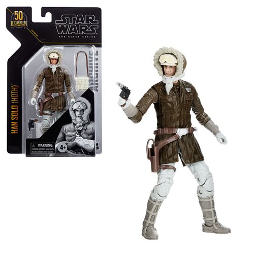 Star Wars the Black Series Archive Han Solo Hoth Action Figure Set