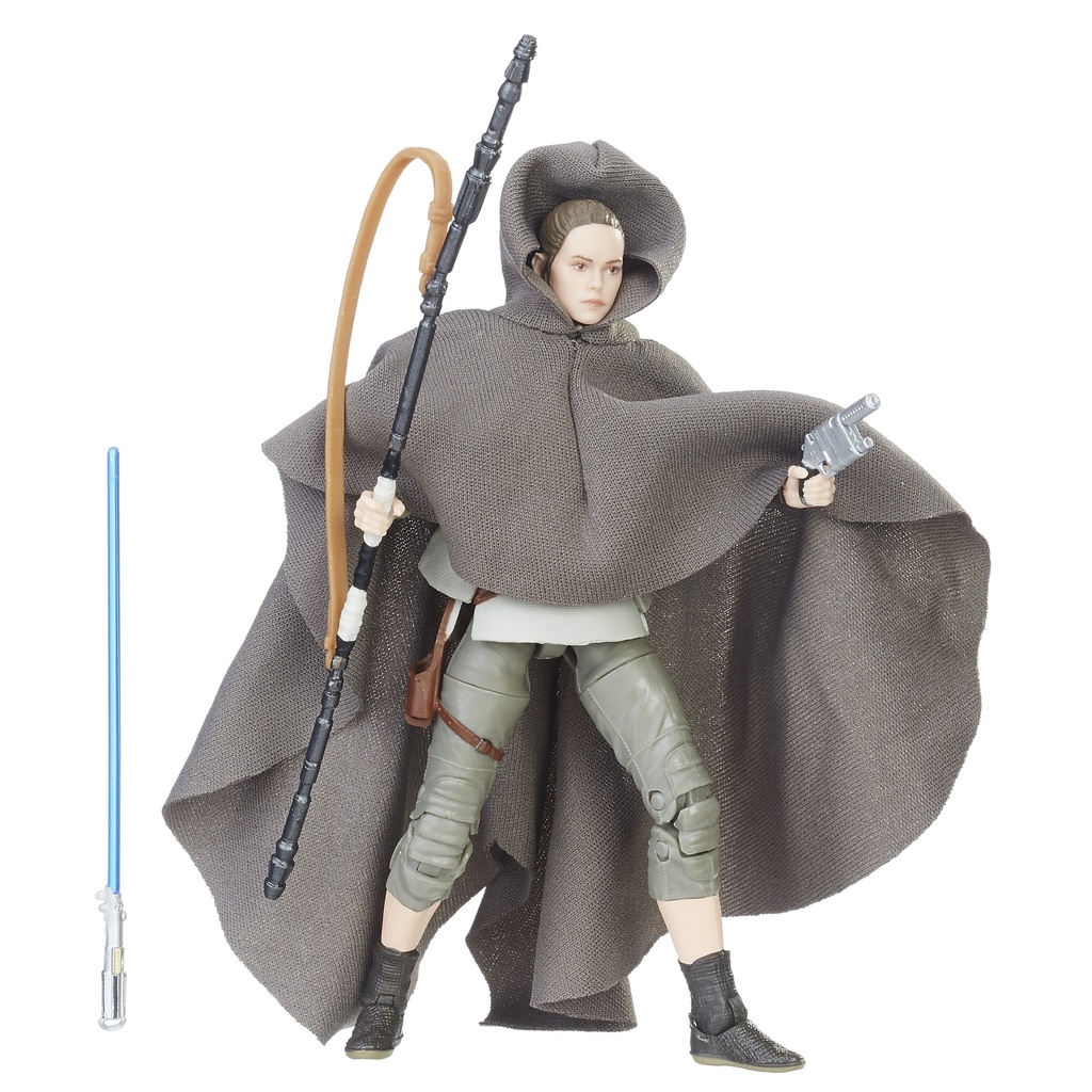 Star Wars the Black Series Rey (Island Journey) 6 inch action figure the last jedi N°58 - Red Line Assortment