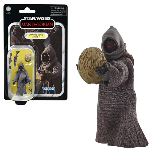 Star Wars the Mandalorian: the Vintage Collection Offworld Jawa (Arvala 7) Kids Toy Action Figure for Boys and Girls (6”)