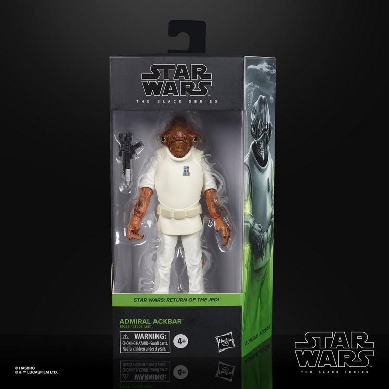 Star Wars Return of the Jedi: the Black Series Admiral Ackbar 6 inch Action Figure