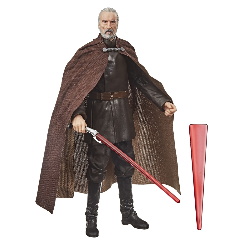 Star Wars : Attack of the Clones Count Dooku Black Series Action Figure 6 inch