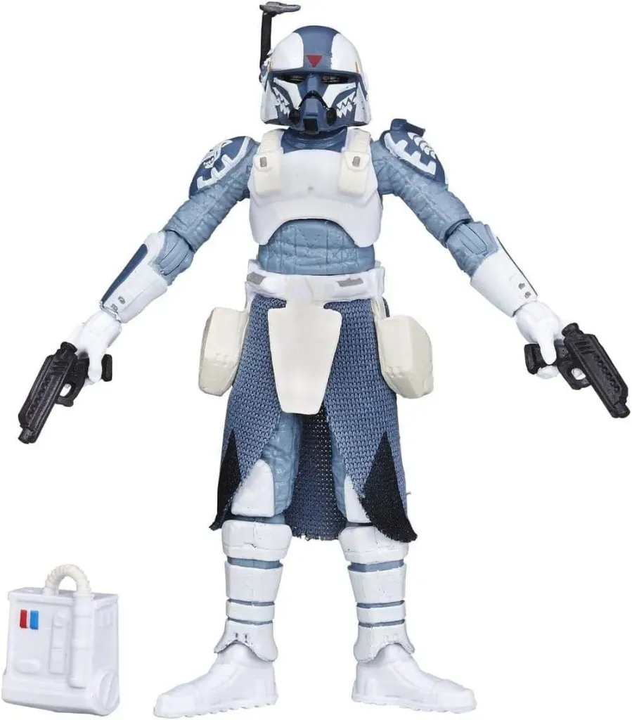 Star Wars The Black Series 3.75 Clone Commander Wolffe action figure