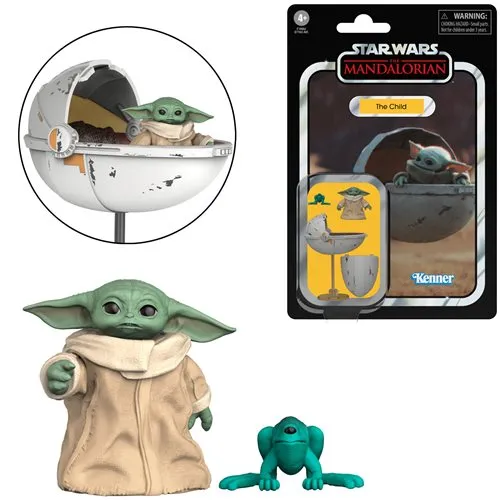 Hasbro Star Wars the Vintage Collection VC184 The Child (Grogu) 3.75-inch / 10cm Action Figure - the Mandalorian TV Series Disney+