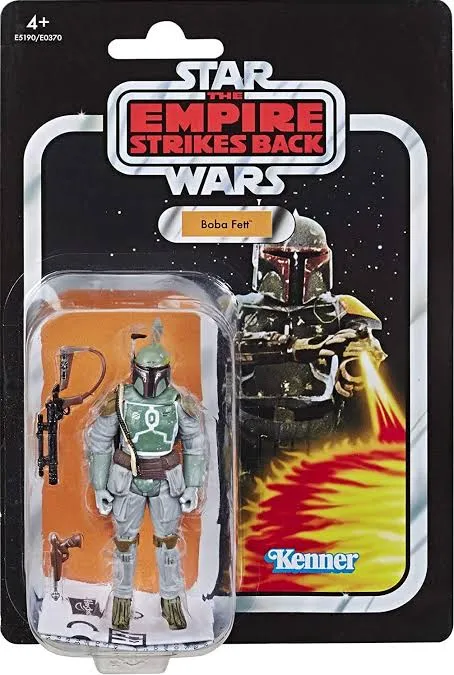 Hasbro Star Wars The Vintage Collection VC09 Boba Fett 3.75-Inch / 10cm Action Figure (Episode V The Empire Strikes Back TVC E5190 - E5 ESB VC 09