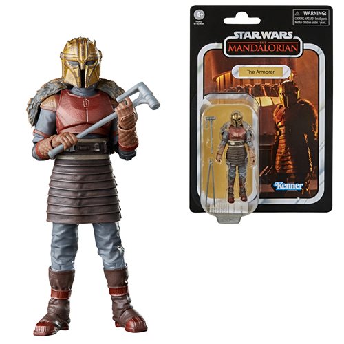 Hasbro Star Wars the Vintage Collection VC179 The Armorer (Mandalorian Hive Enclave Leader) F1093 - 3.75-inch / 10cm Action Figure - The Mandalorian TV Series ...This is the way...