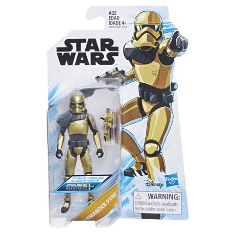Star Wars: Resistance Animated Series Commander Pyre 3.75 action Figure