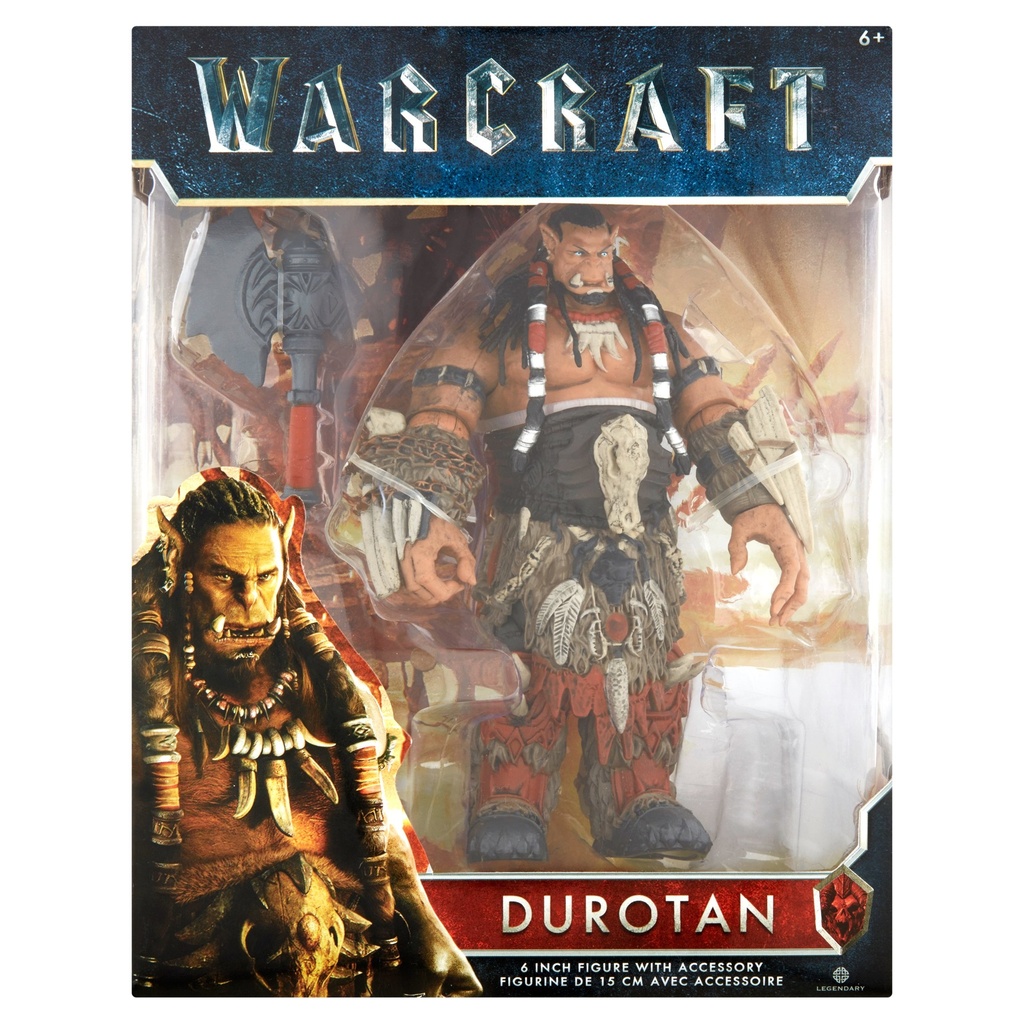 World of Warcraft 6 inch Durotan Action figure Jakks pacific