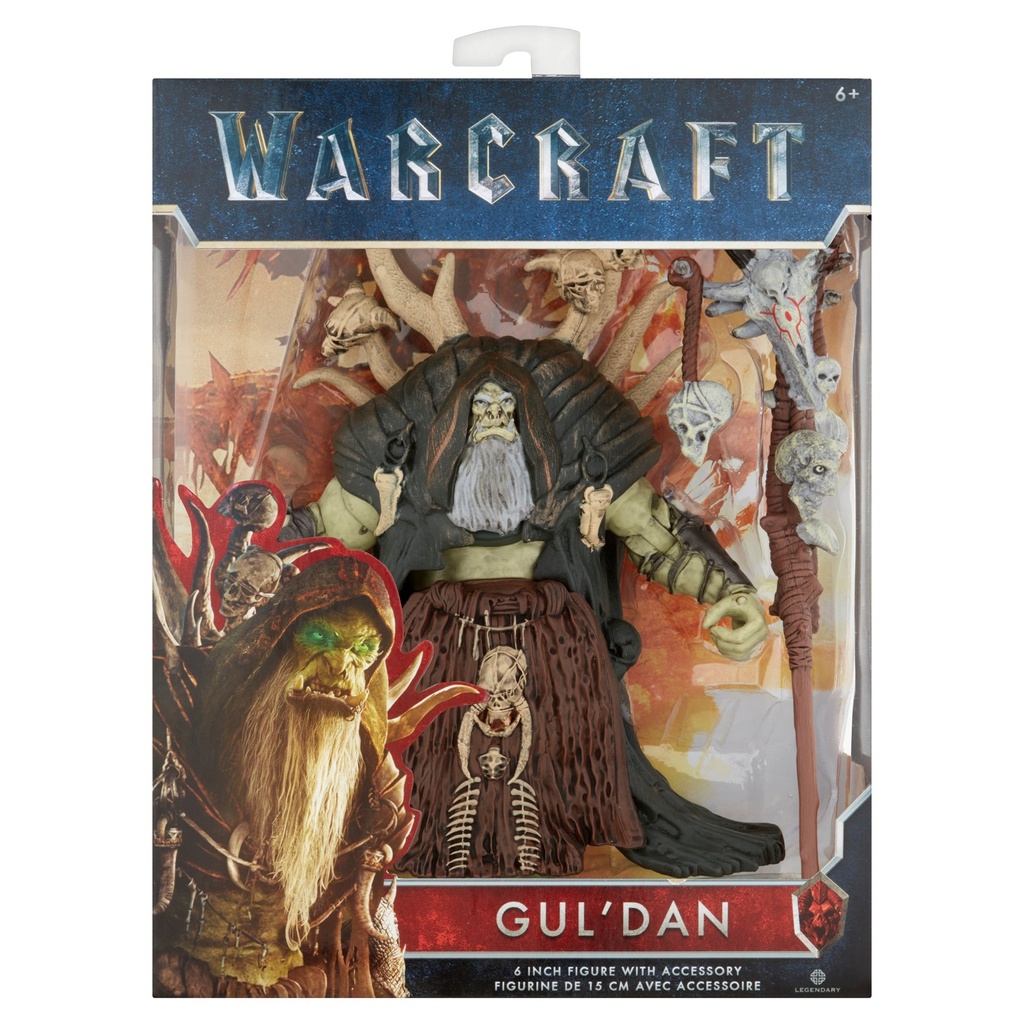 World of Warcraft 6 inch Gul Dan Action Figure Jakks Pacific