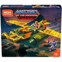 Mega Construx Masters of the Universe Wind Raider Attack Construction Set with Micro Action Figures  Building Toys for Kids (198 Pieces)
