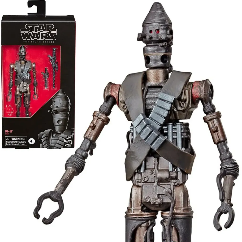 Hasbro Star Wars the Black Series Ig-11 Droid Action Figure 6-Inch Scale The Mandalorian