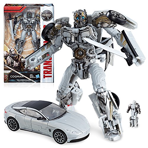 Transformers: The Last Knight Premier Edition Deluxe Cogman action figure hasbro