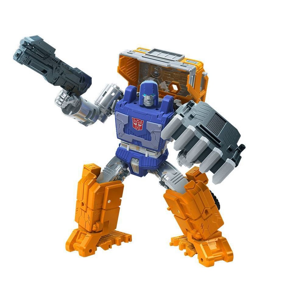 Transformers Generations War for Cybertron: Kingdom Deluxe WFC-K16 Huffer action figure hasbro