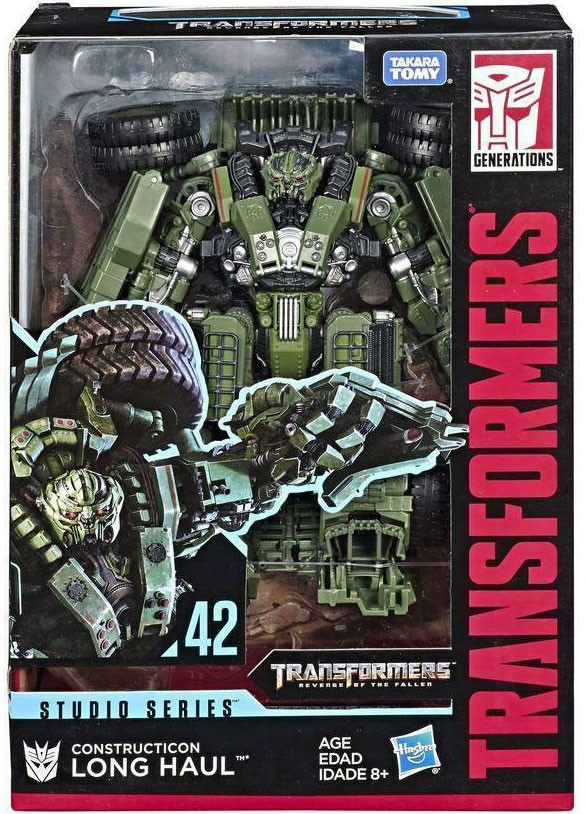 Hasbro Transformers Studio Series 42 Voyager Class Constructicon Long Haul Action Figure RARE