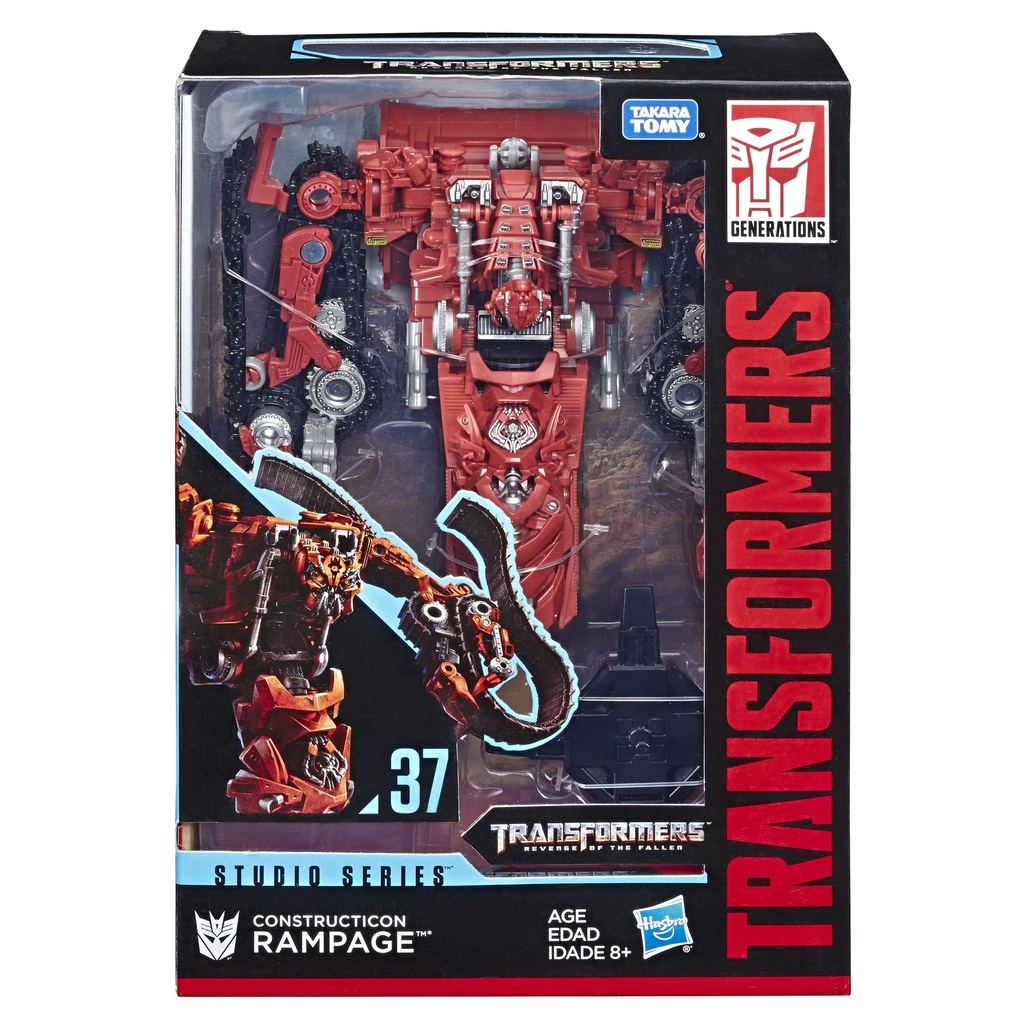 Hasbro Transformers Studio Series 37 CONSTRUCTICON RAMPAGE (Devastator) ROTF action figure hasbro
