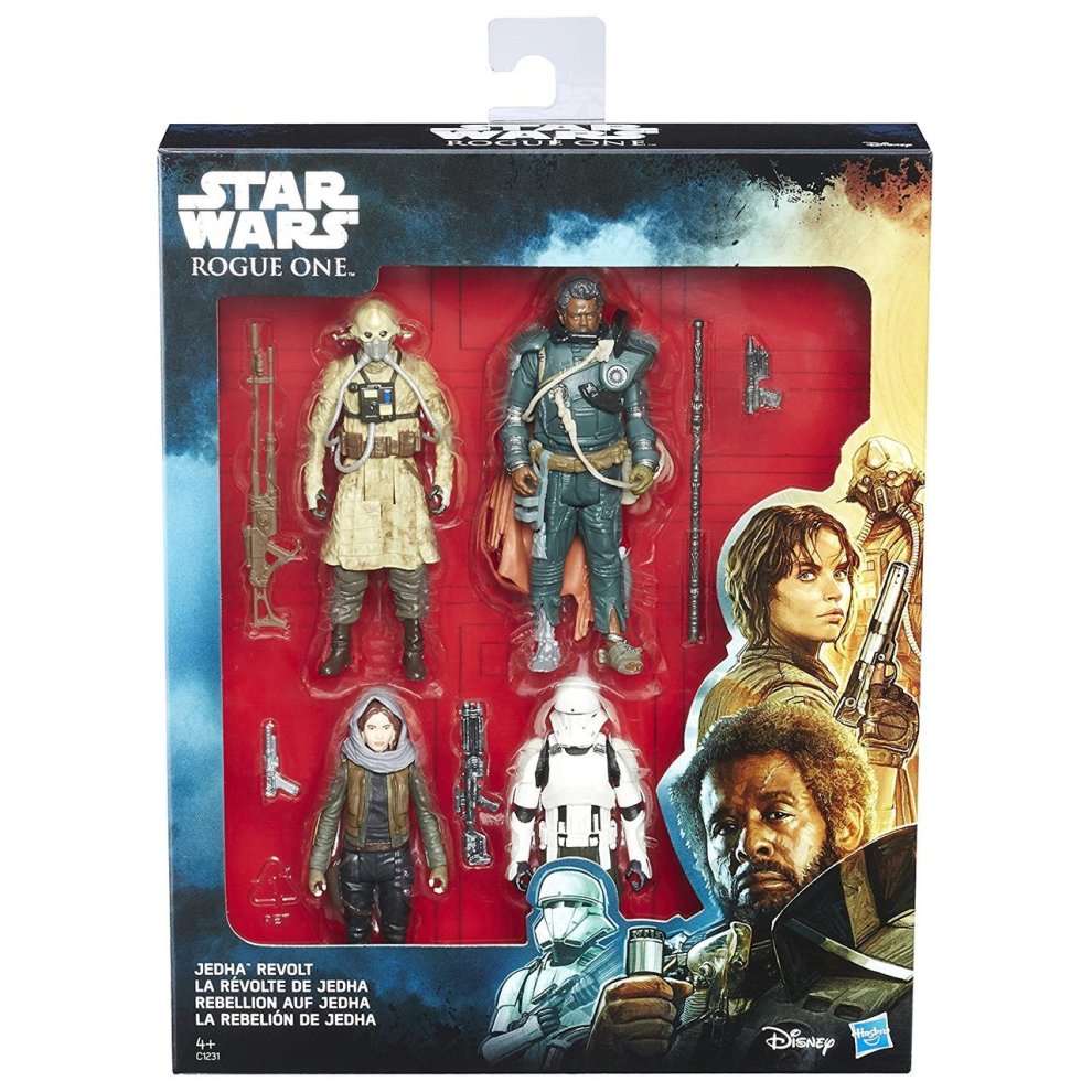 Star Wars Rogue One 3.75 action figure 4 pack: Jedha Revolt