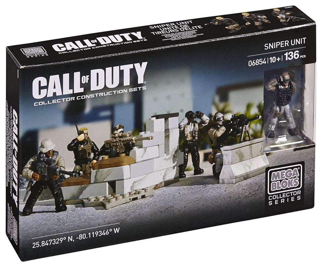 Mega Bloks Call of Duty Sniper Unit building set (06854)